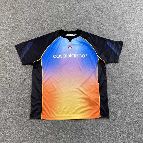 Casablanca Printed Football Top 'Gradient'